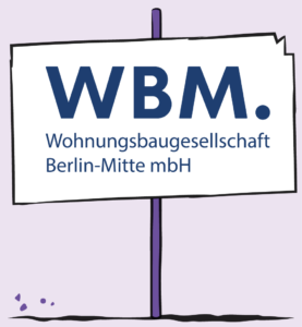 Logo der Wohnungsbaugesellschaft Berlin-Mitte mbH